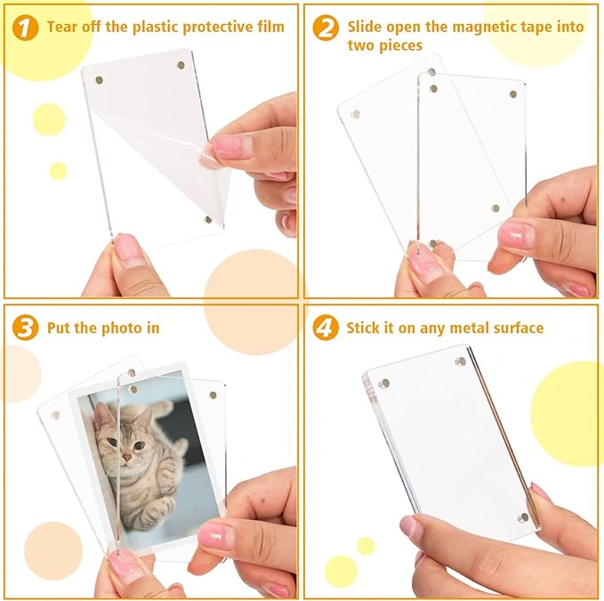 Magnetic Polaroid Frames™ (6pcs)